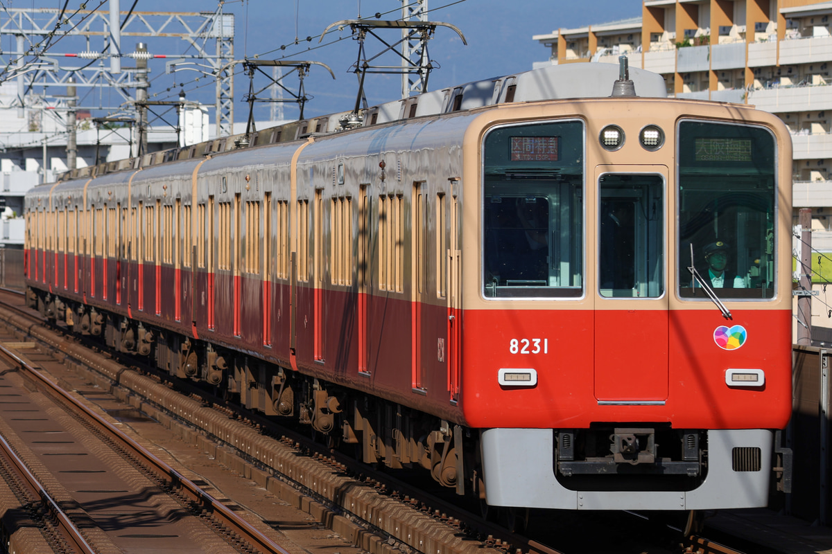阪神電気鉄道 尼崎車庫 8000系 8231F