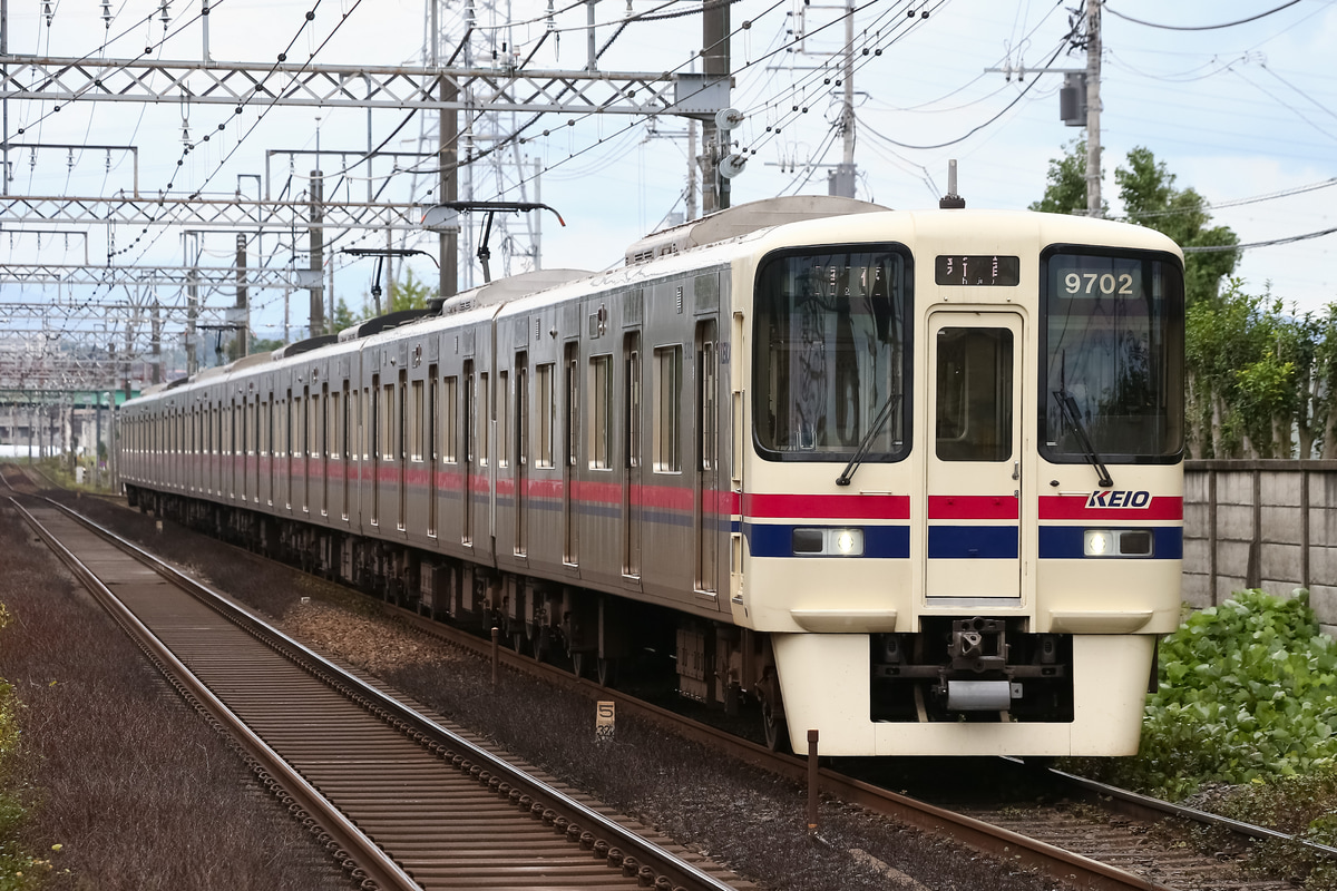 京王電鉄 若葉台検車区 9000系 9702f