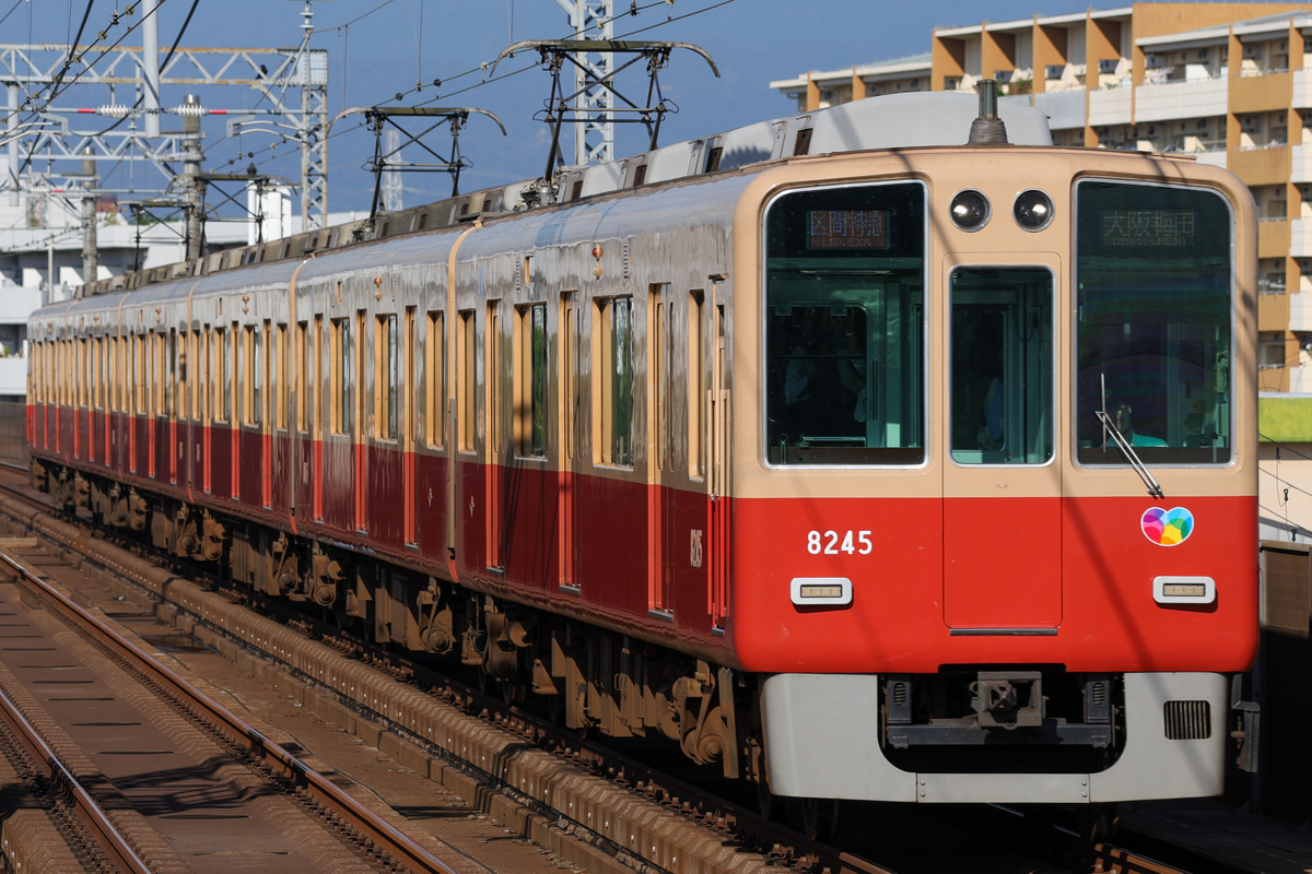 阪神電気鉄道 尼崎車庫 8000系 8245F