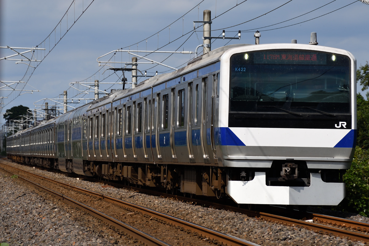 JR東日本 勝田車両ベース E531系 カツK422編成