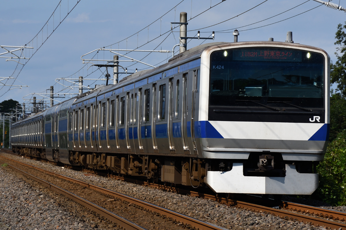 JR東日本 勝田車両ベース E531系 カツK424編成