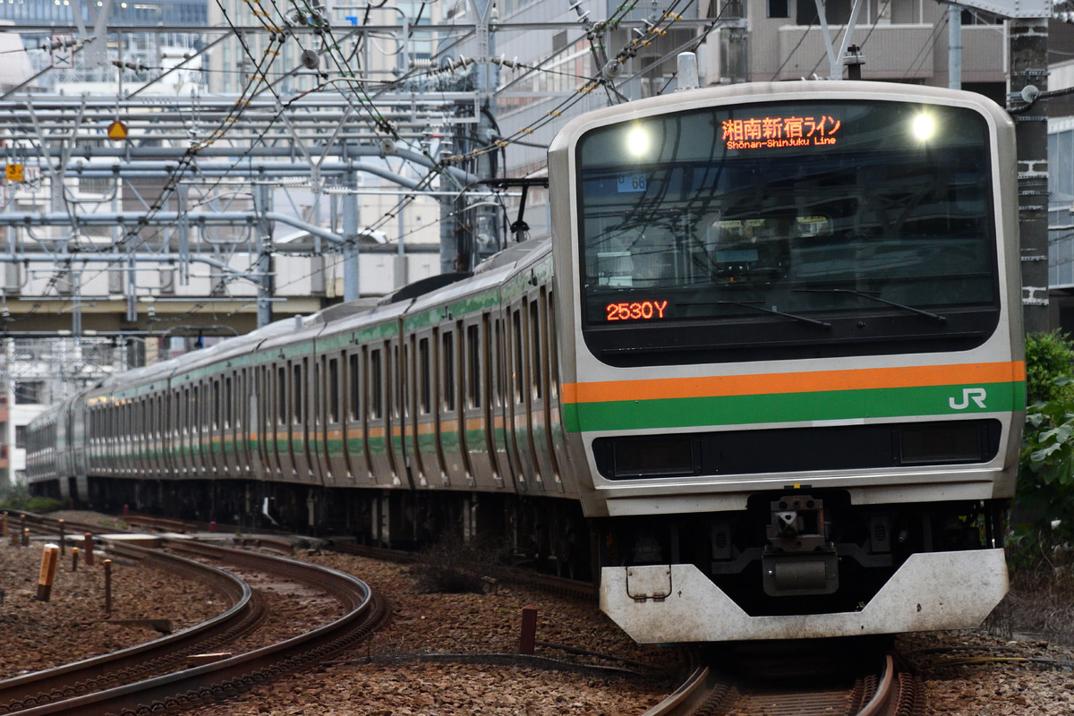 JR東日本 小山車両ベース E231系 ヤマU66編成