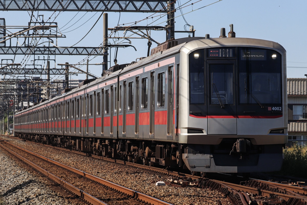 東急電鉄 元住吉検車区 5050系 4102F