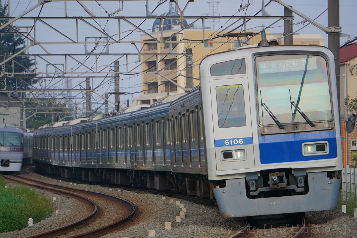 西武鉄道  6000系 6106F