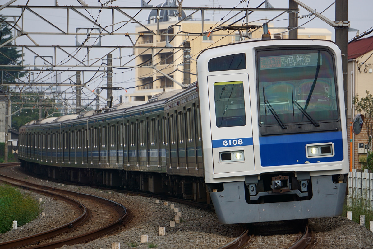 西武鉄道  6000系 6108F