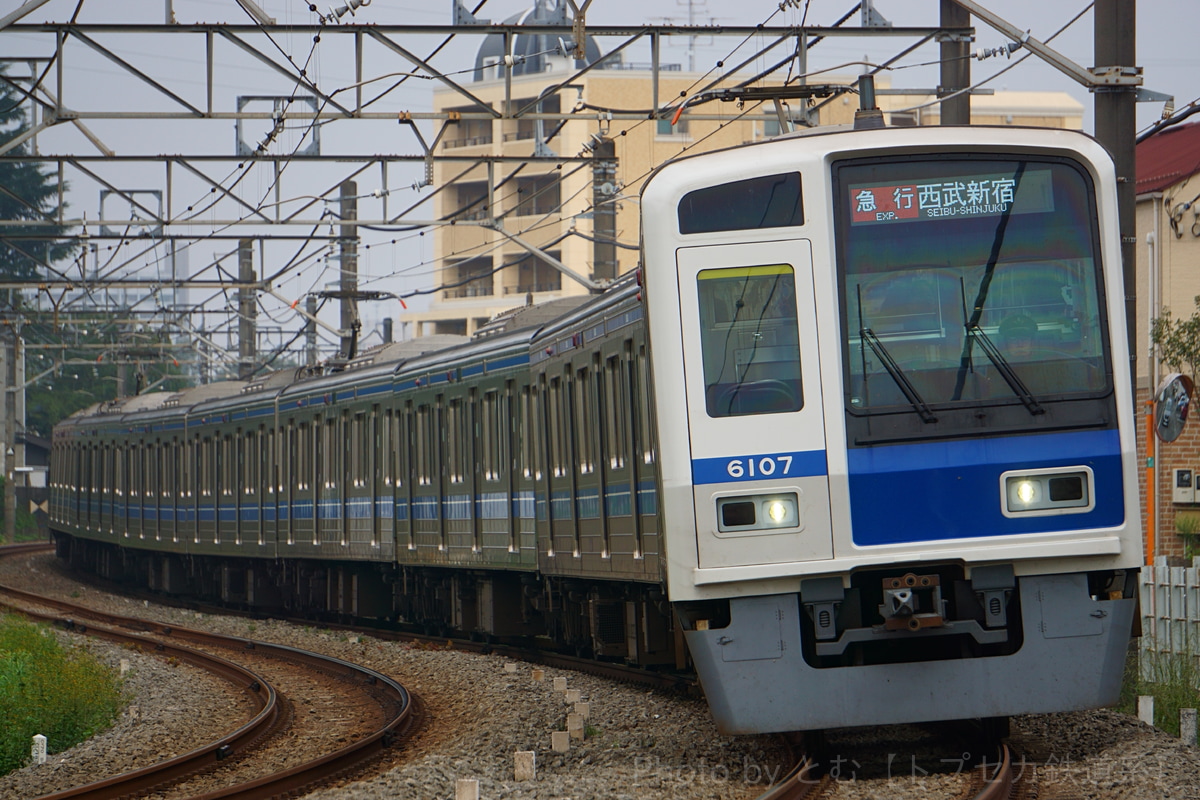 西武鉄道  6000系 6107F