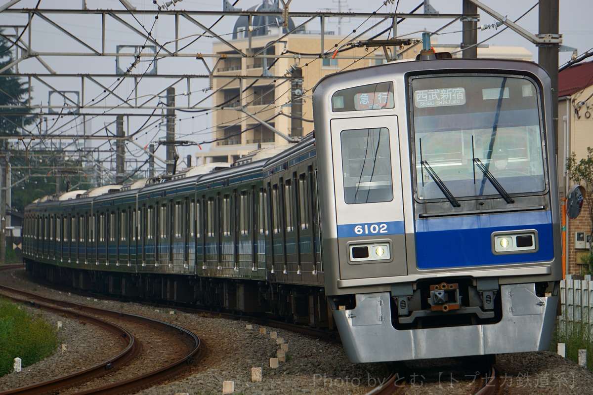 西武鉄道  6000系 6102F