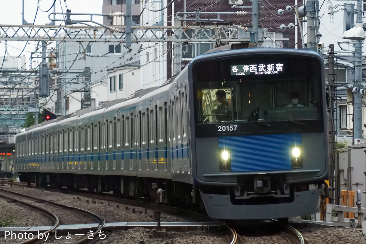 西武鉄道 新宿線車両所南入曽車両基地（旧・南入曽車両管理所 20000系 20157F