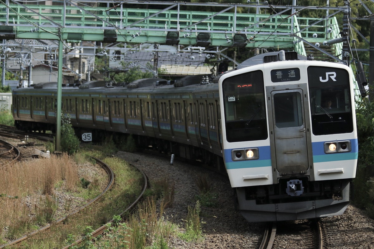 JR東日本 長野総合車両センター 211系 ナノN606編成