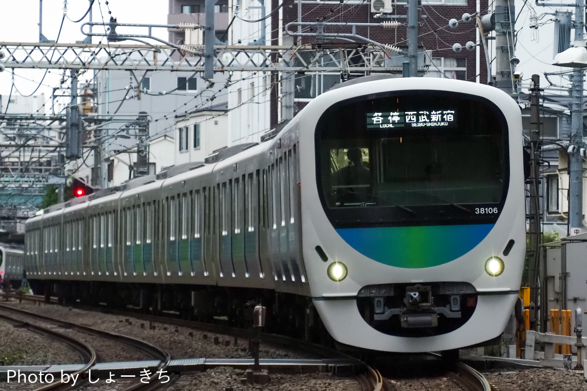 西武鉄道 新宿線車両所南入曽車両基地（旧・南入曽車両管理所 30000系 38106F