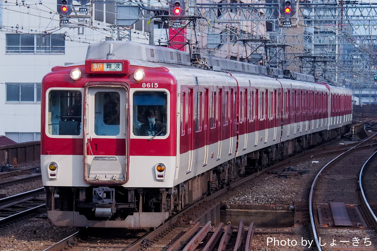 近畿日本鉄道 東花園検車区 8600系 X65