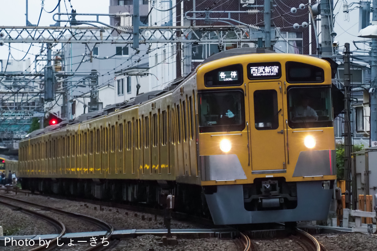 西武鉄道 新宿線車両所南入曽車両基地（旧・南入曽車両管理所 2000系 2087F