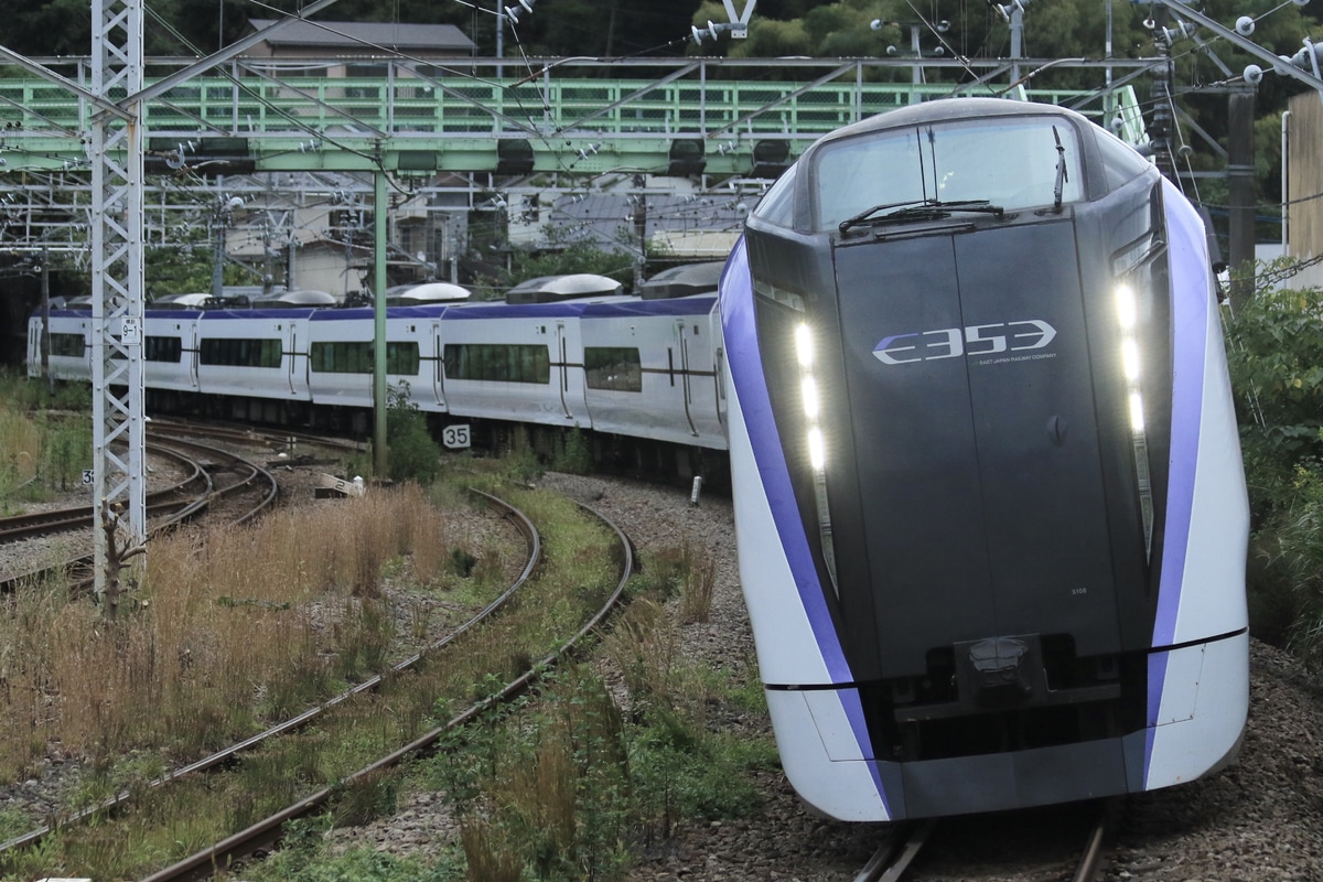 JR東日本 松本車両センター E353系 モトS108編成