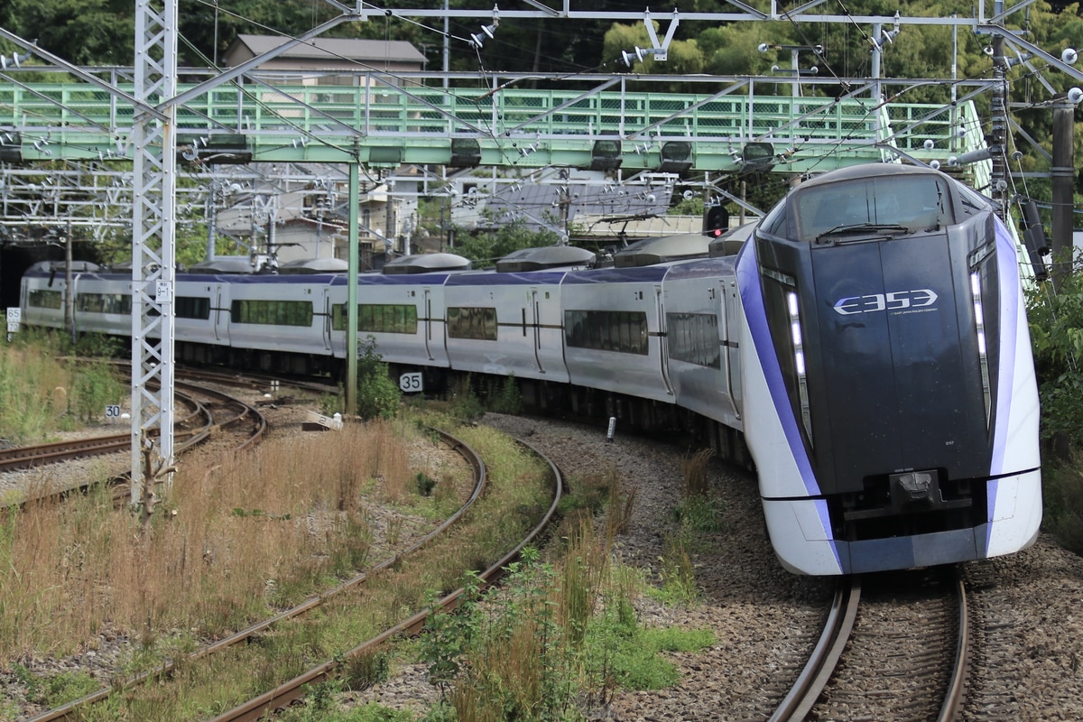 JR東日本 松本車両センター E353系 モトS107編成