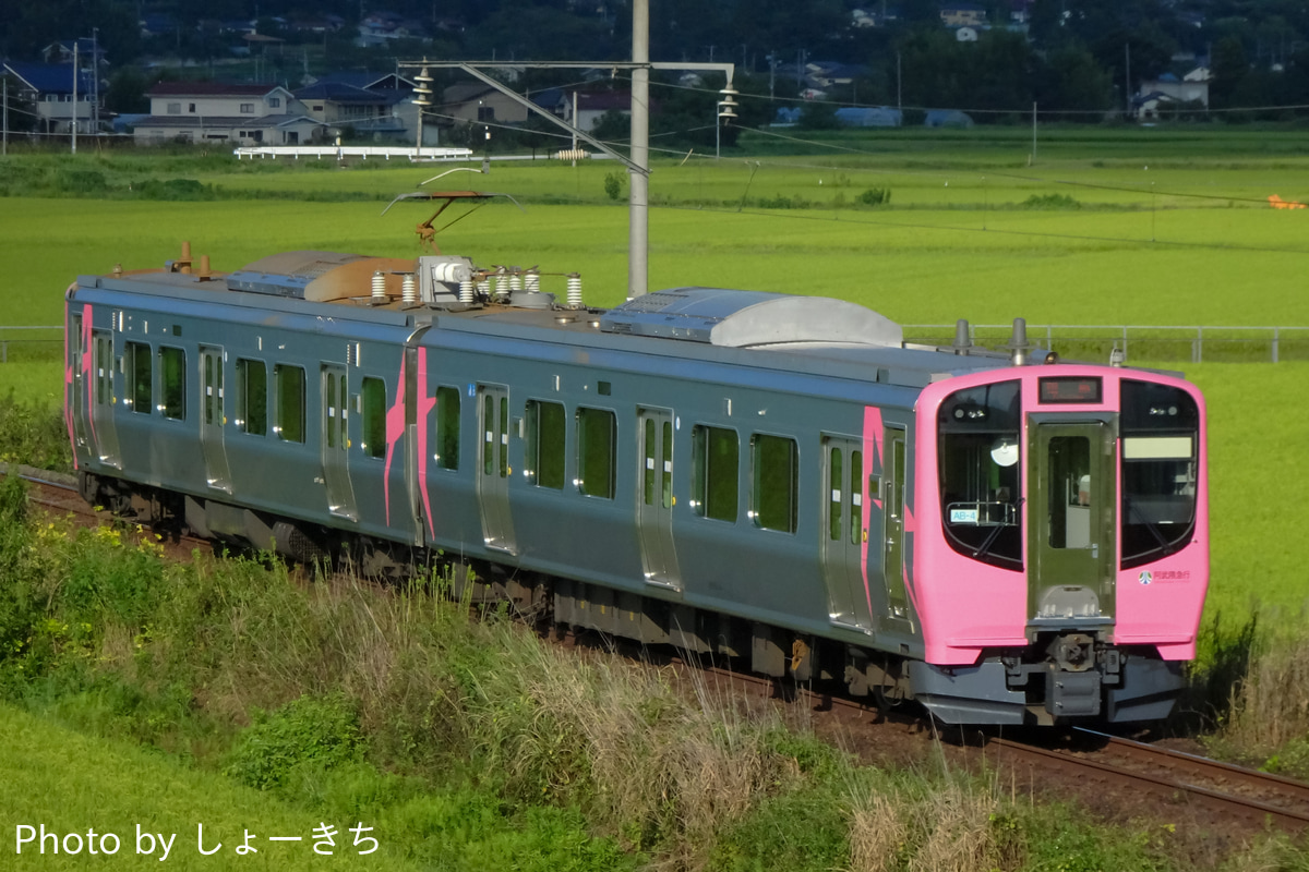 阿武隈急行 柳川車両基地 AB900系 AB-4編成
