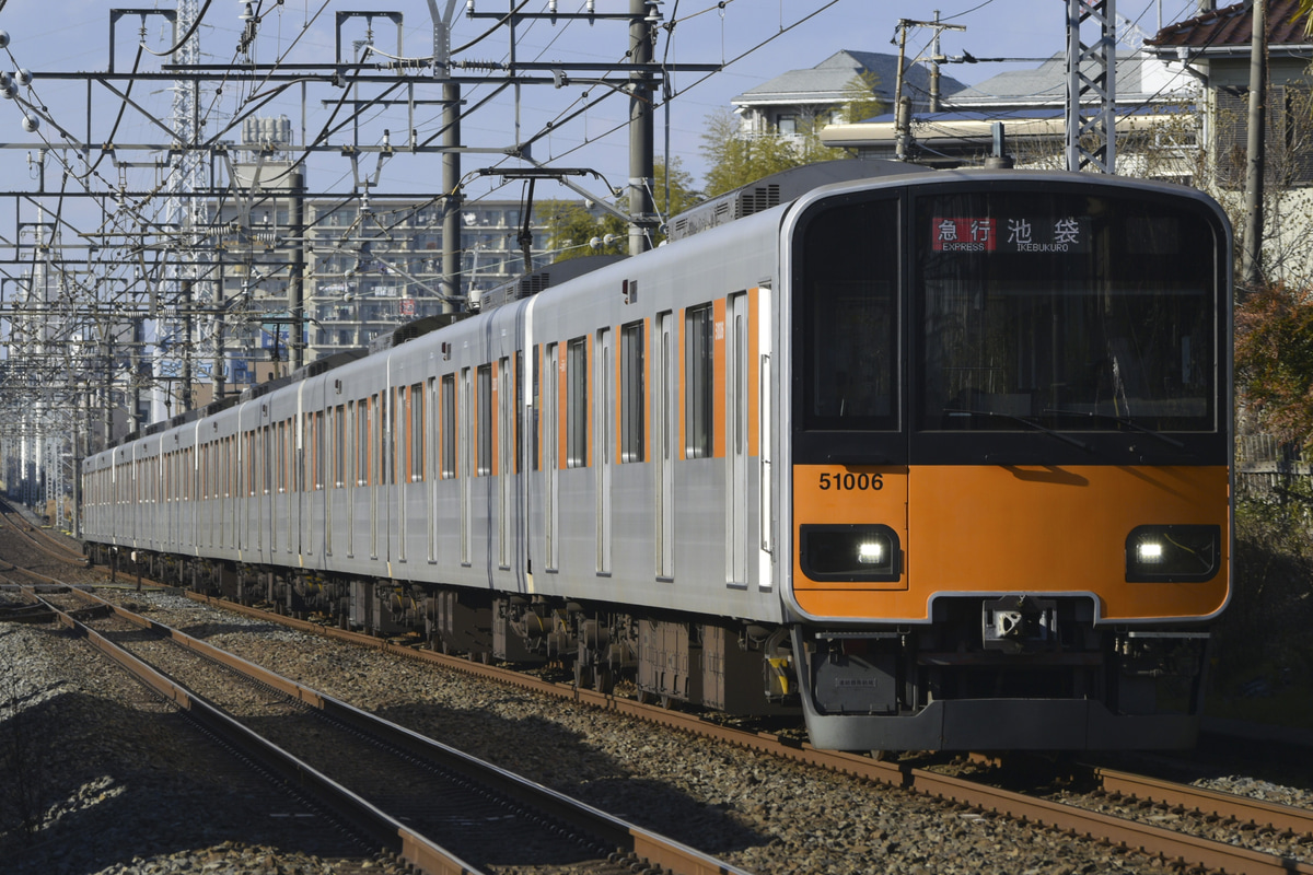 東武鉄道 森林公園検修区 50000系 51006F