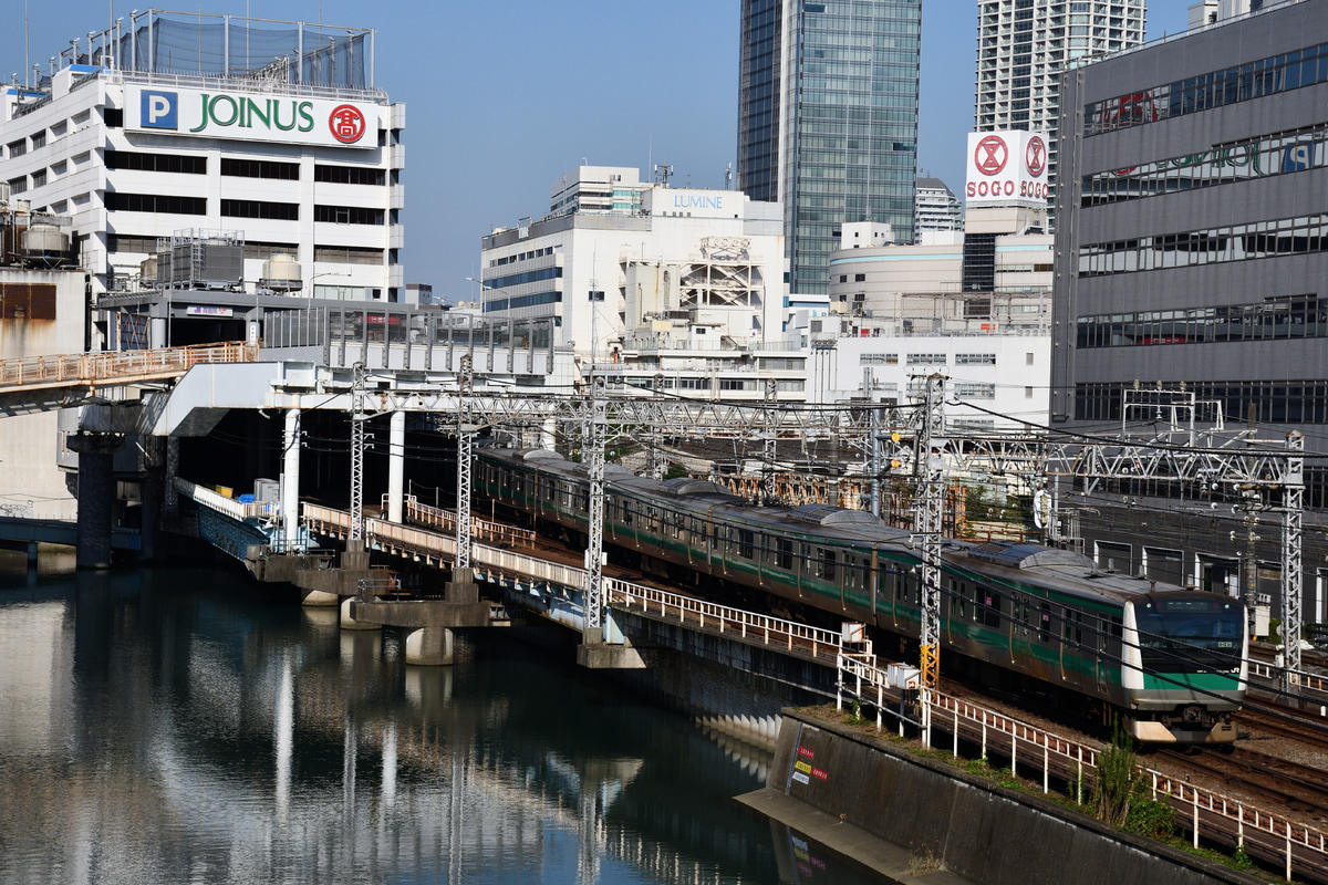 JR東日本 川越車両ベース E233系 ハエ131編成