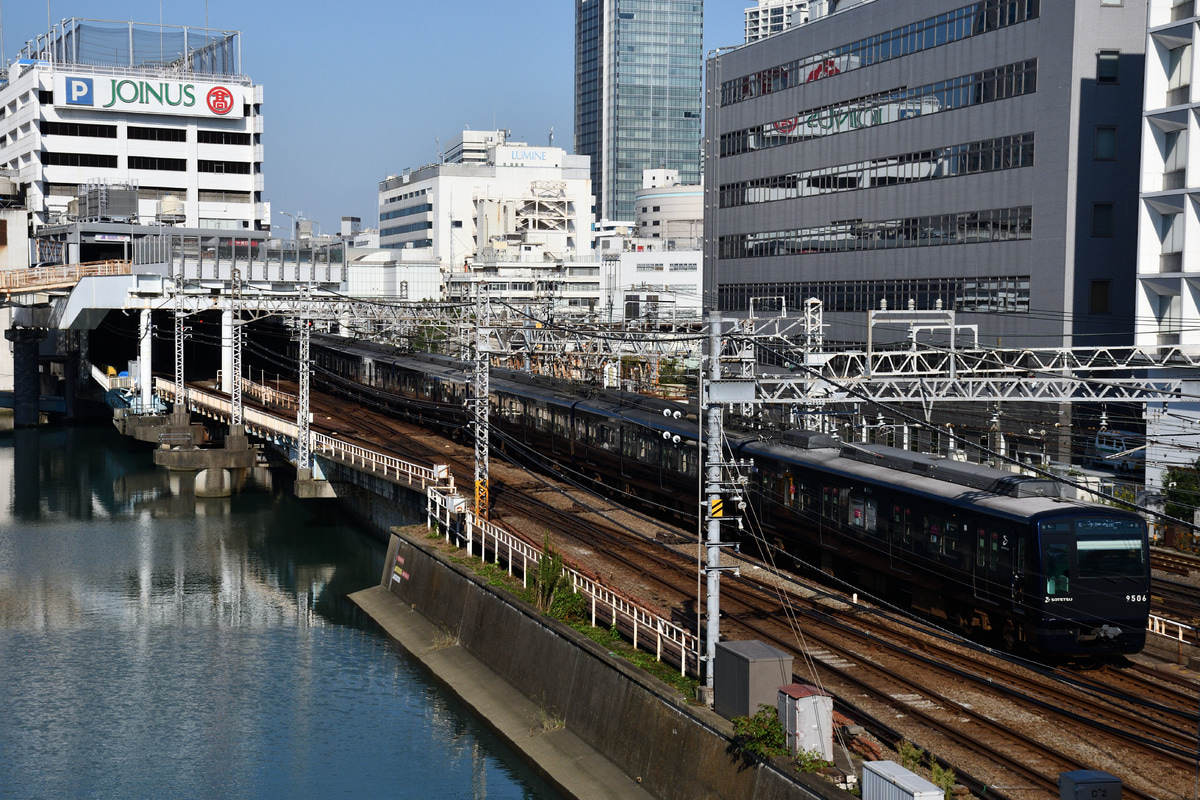 相模鉄道 かしわ台車両センター 9000系 9706×10