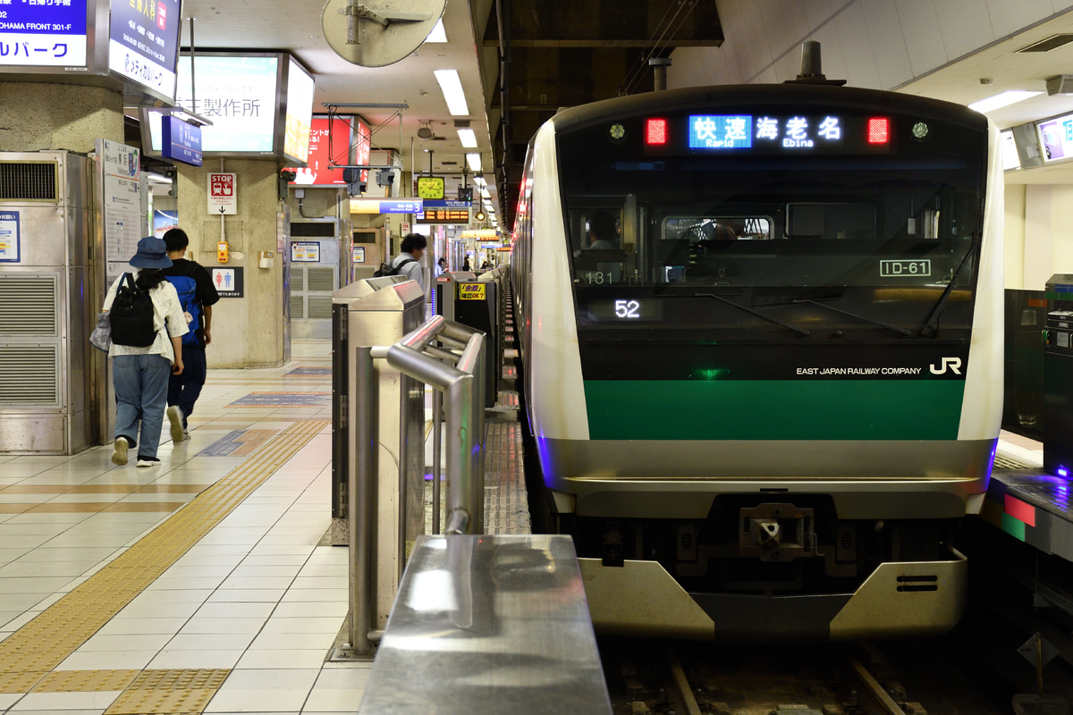 JR東日本 川越車両ベース E233系 ハエ131編成
