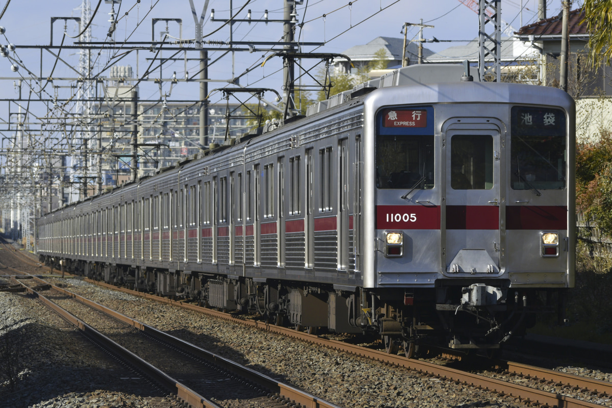 東武鉄道 森林公園検修区 10000系 11005F