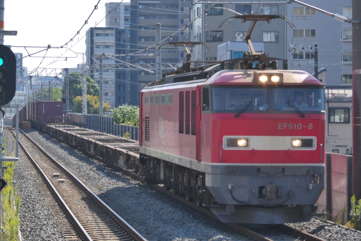 JR西日本 富山機関区 EF510 8