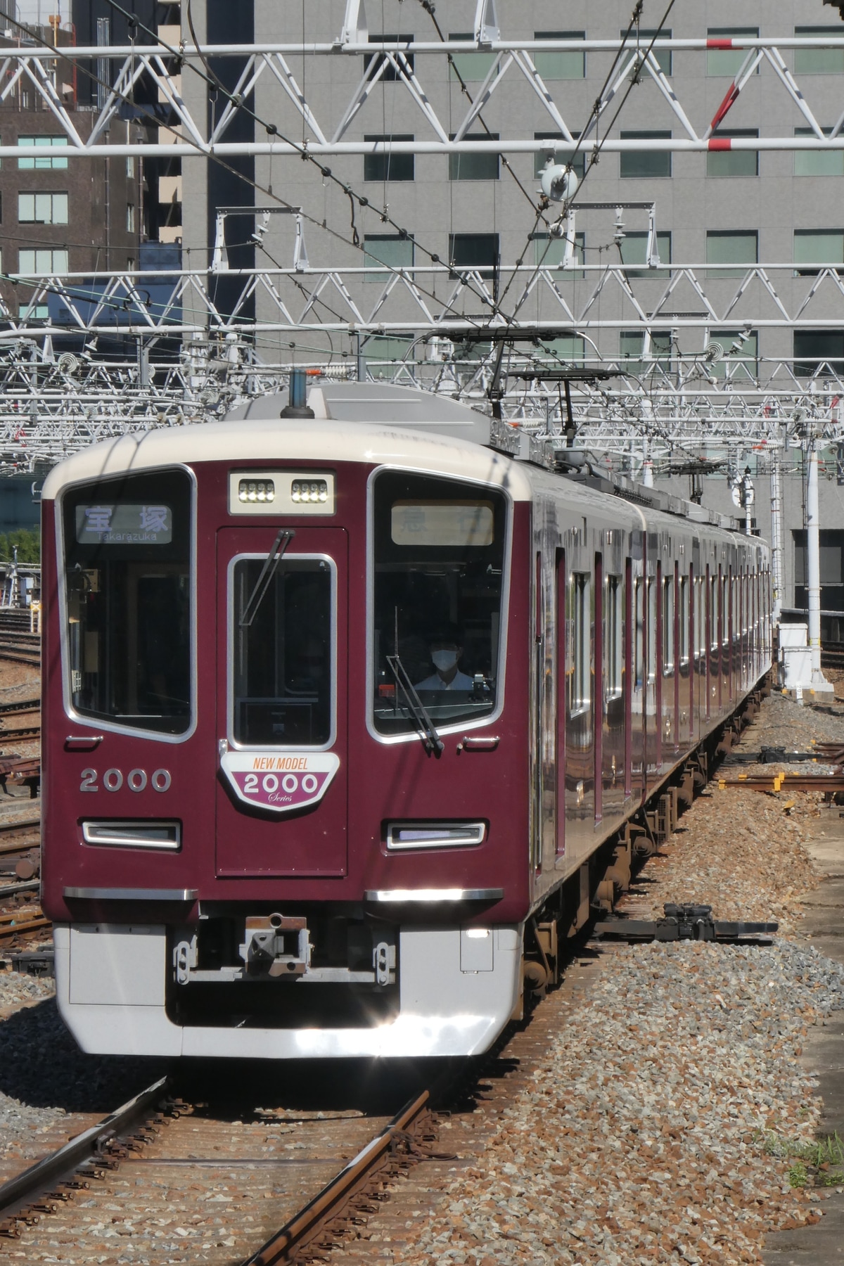 阪急電鉄 平井車庫 2000系 2000F