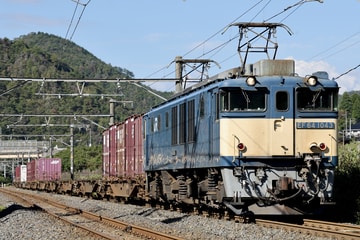JR貨物 EF64形 下石見(信)駅付近