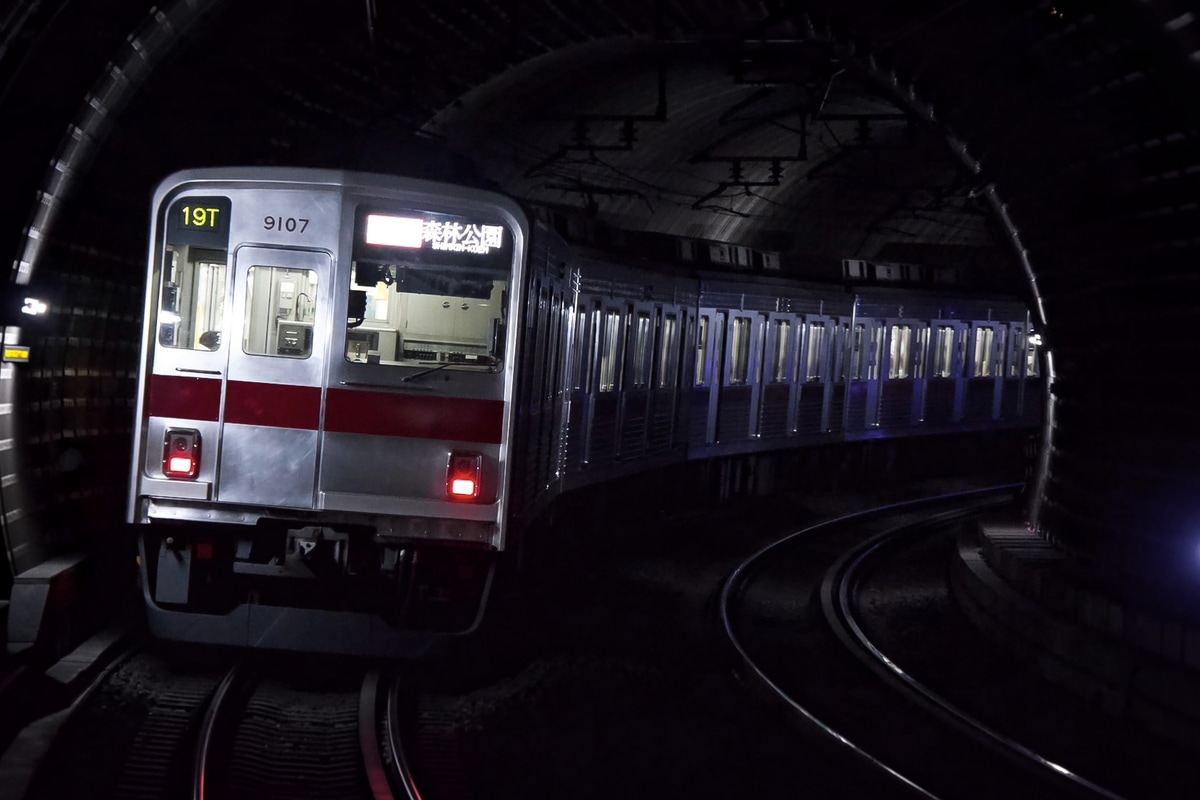 東武鉄道 森林公園検修区 9000系 9107F