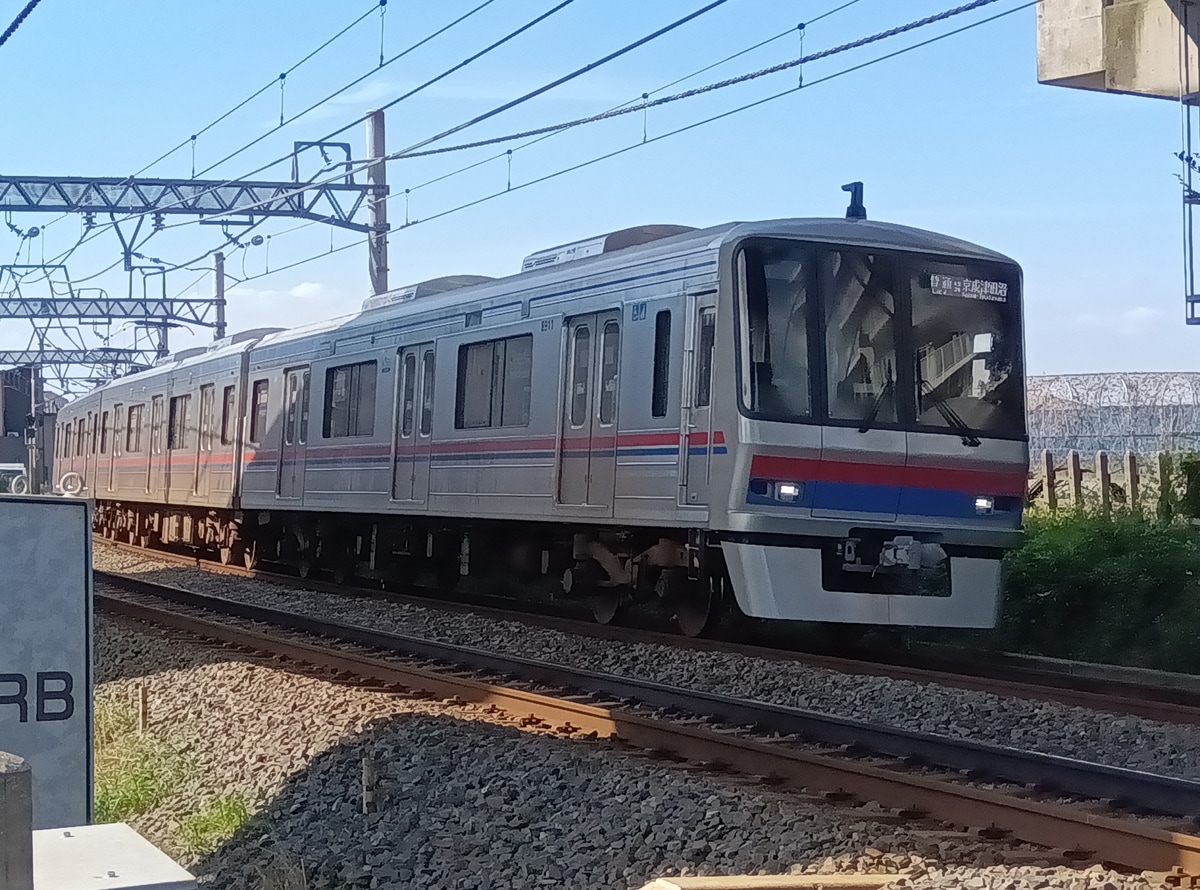 京成電鉄 くぬぎ山車両基地 8900形 8918F