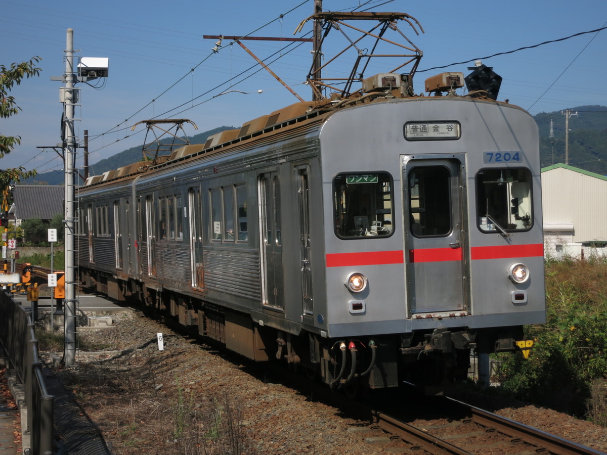 大井川鐵道 新金谷車両区 7200系 7204