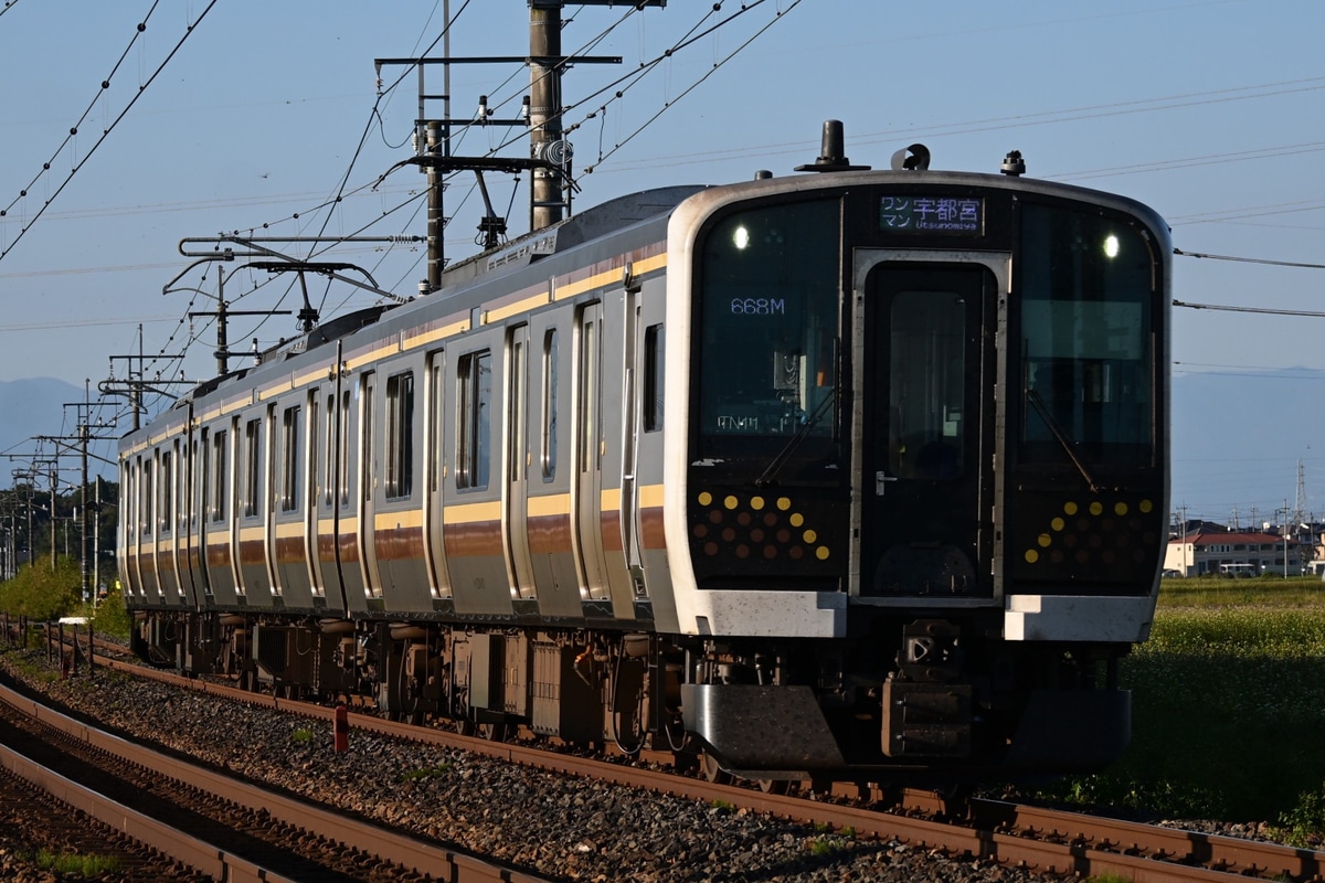 JR東日本 小山車両センター E131系 TN11編成