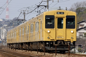 JR西日本 105系 大門～笠岡間付近