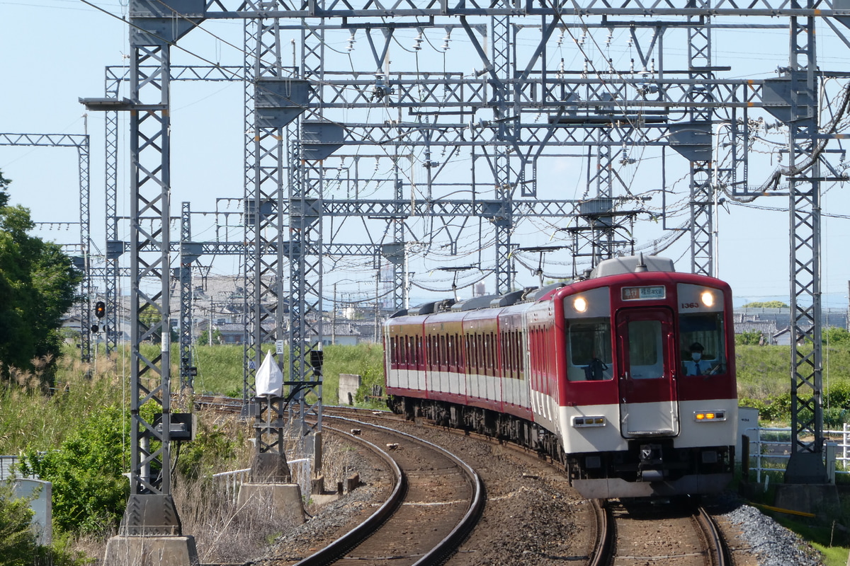 近畿日本鉄道 西大寺検車区 1252系 VE63編成