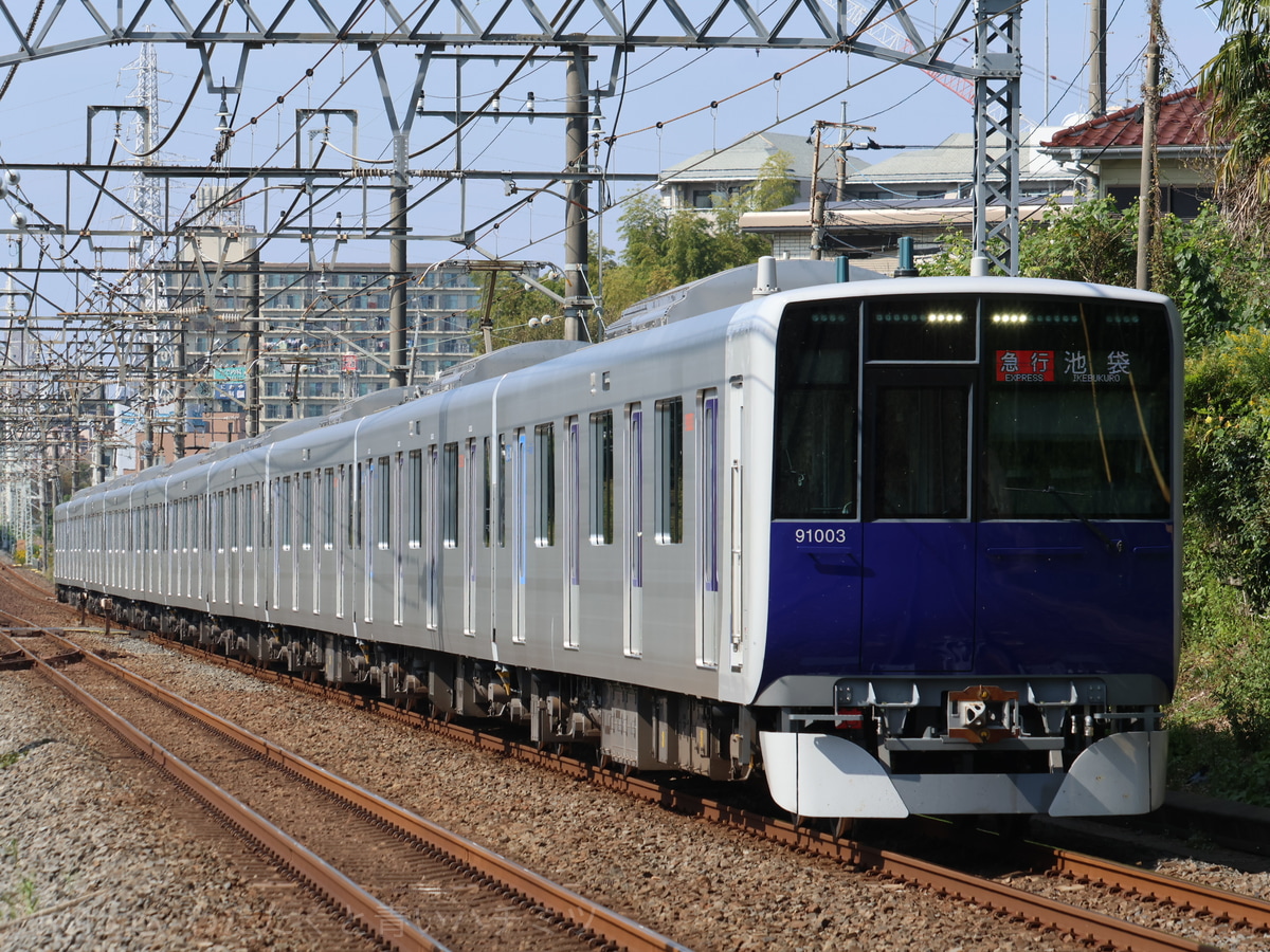 東武鉄道 森林公園検修区 90000系 91003F
