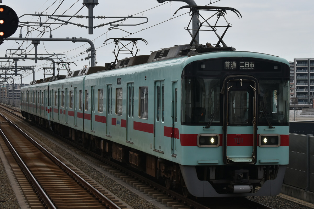西日本鉄道 筑紫車両基地 7000形 7111F