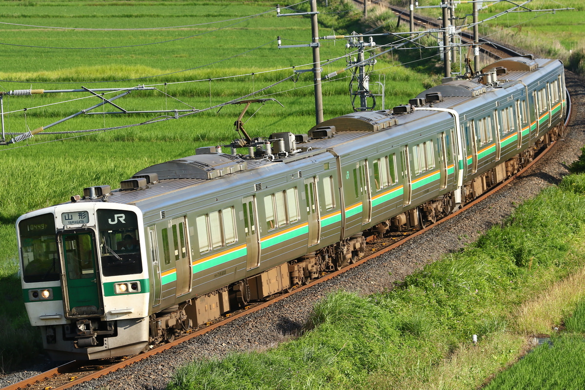 JR東日本 山形新幹線車両センター 719系 Y-8編成