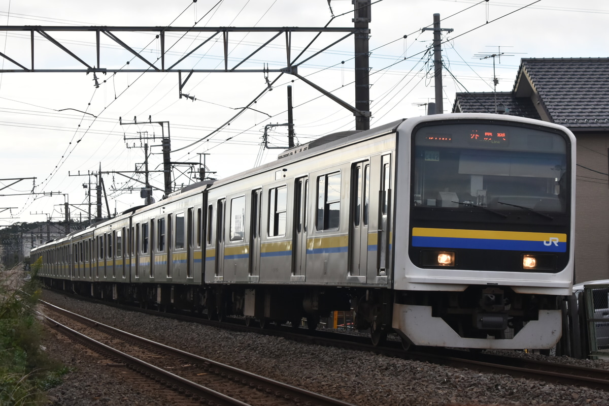 JR東日本 幕張車両センター 209系 マリC442編成