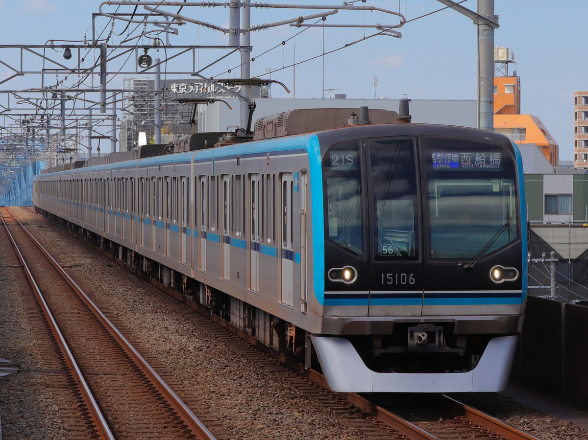 東京メトロ  15000系 15106F