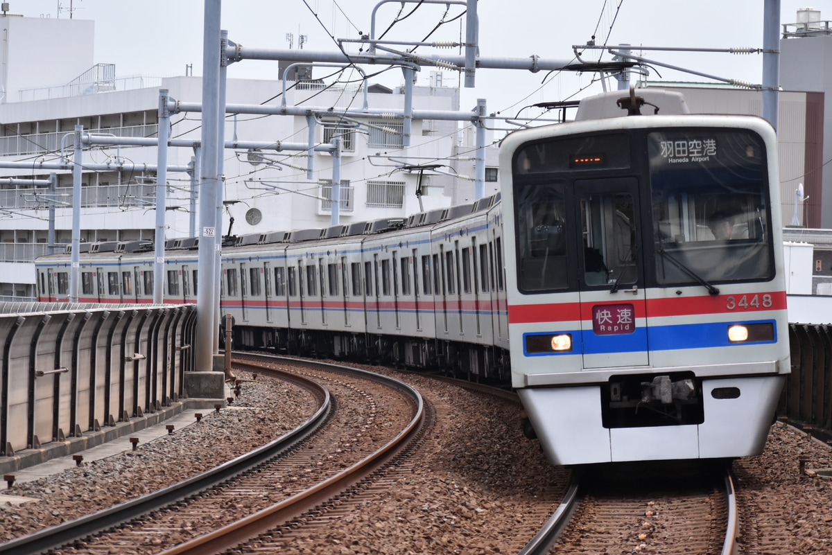 京成電鉄 宗吾車両基地 3400形 3448F