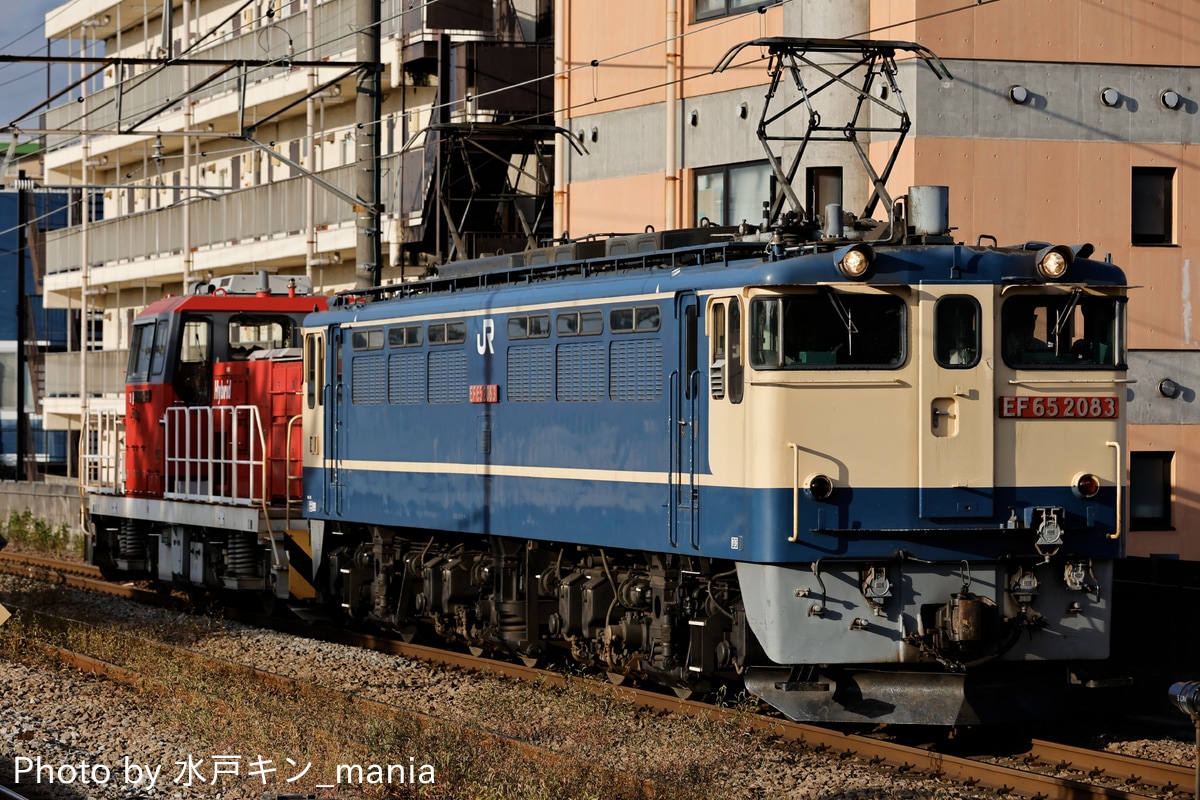 JR貨物 新鶴見機関区 EF65 2083
