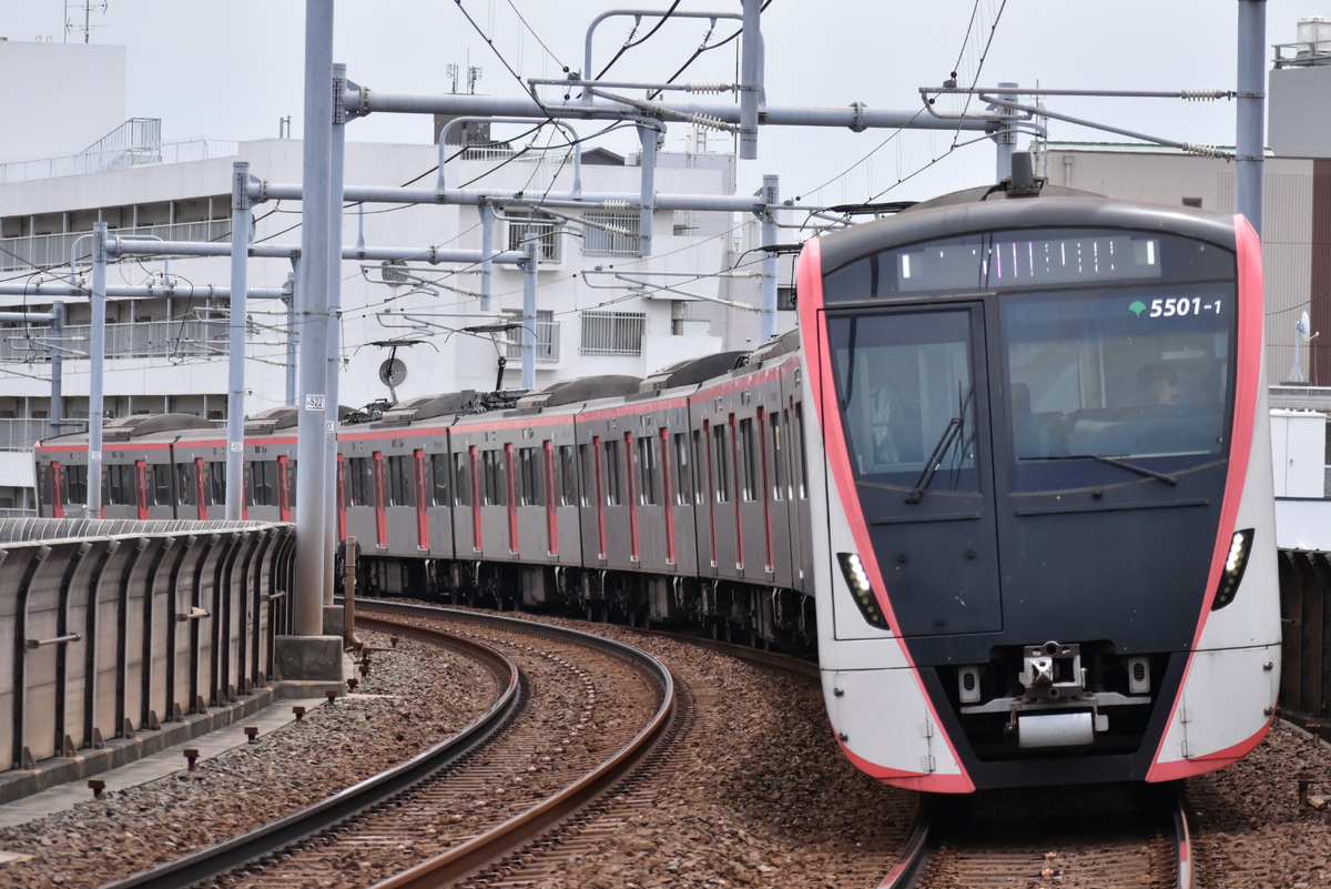 東京都交通局 馬込車両検修場 5500形 5501F
