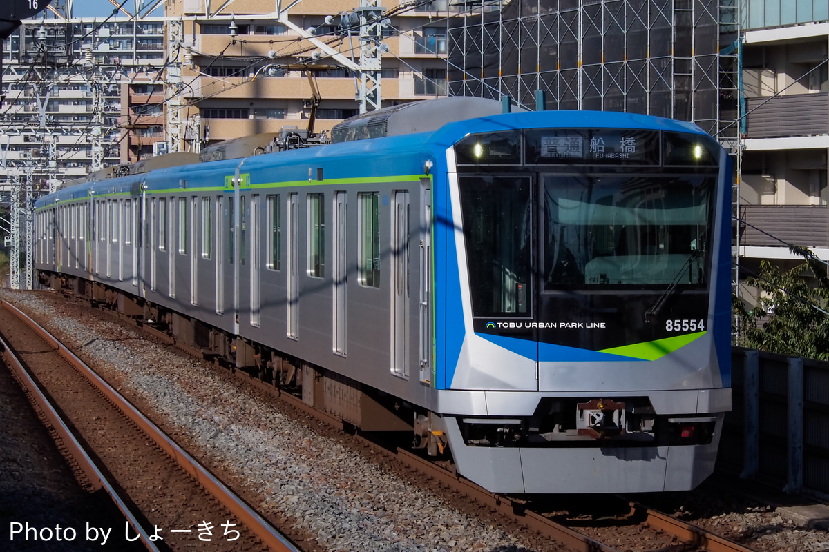 東武鉄道 南栗橋車両管区七光台支所 80000系 81554F