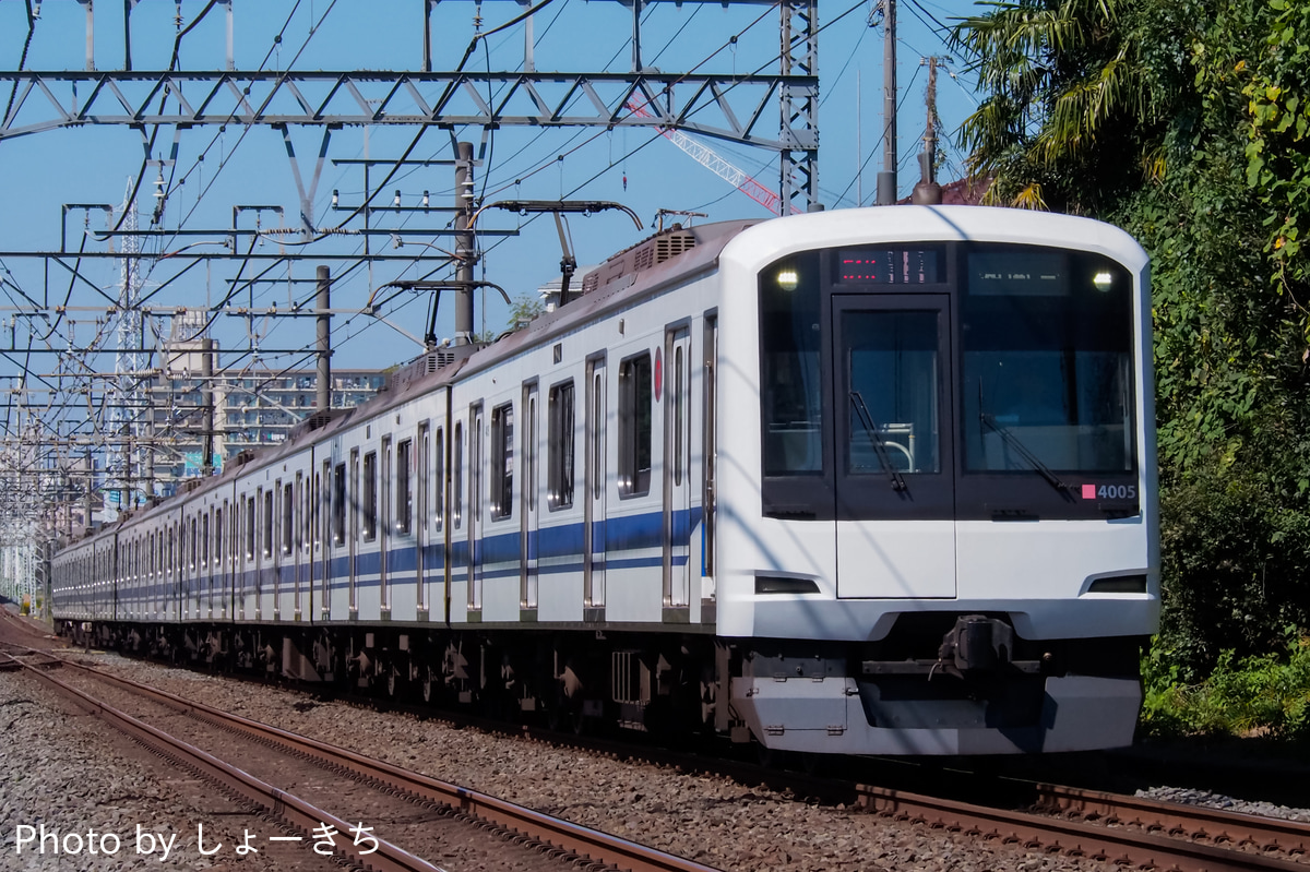 東急電鉄 元住吉検車区 5050系 4105F