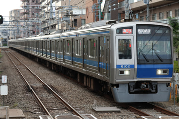 西武鉄道 6000系 下落合駅付近