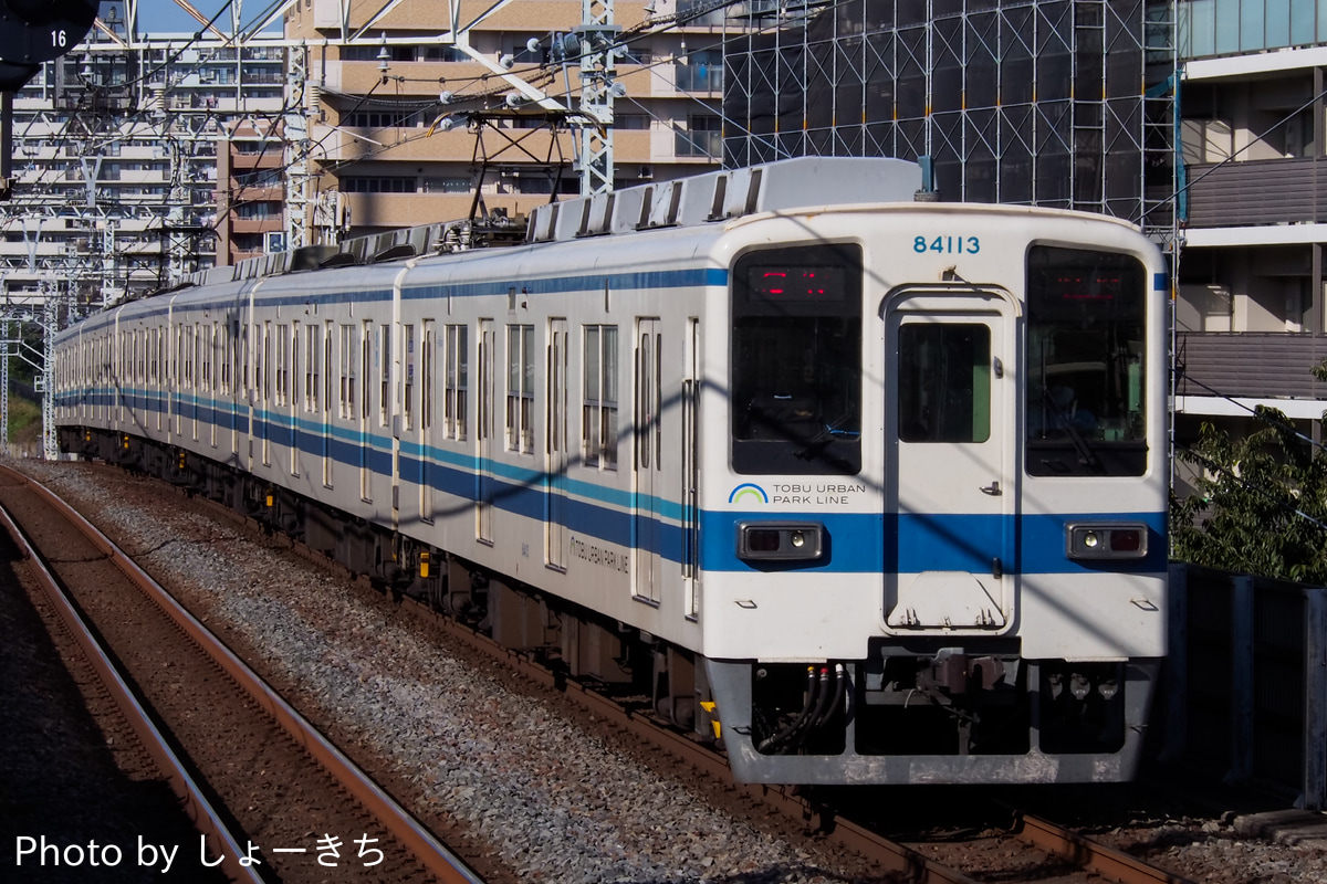 東武鉄道 南栗橋車両管区七光台支所 8000系 81113F