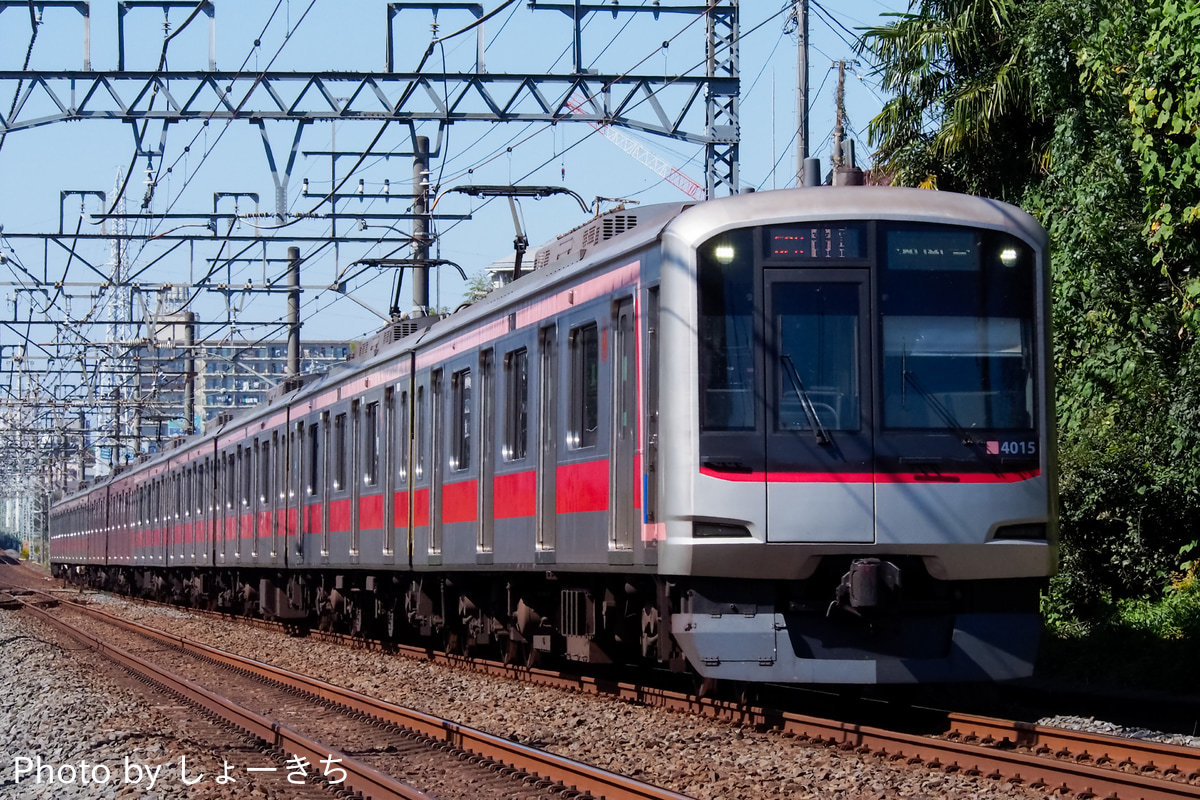 東急電鉄 元住吉検車区 5050系 4115F