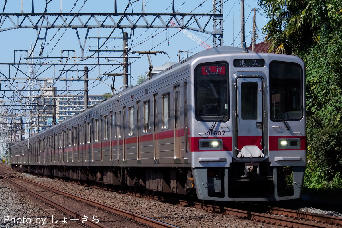 東武鉄道 森林公園検修区 30000系 31607F