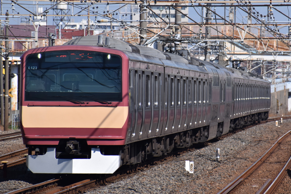 JR東日本 勝田車両センター E531系 水カツK423編成