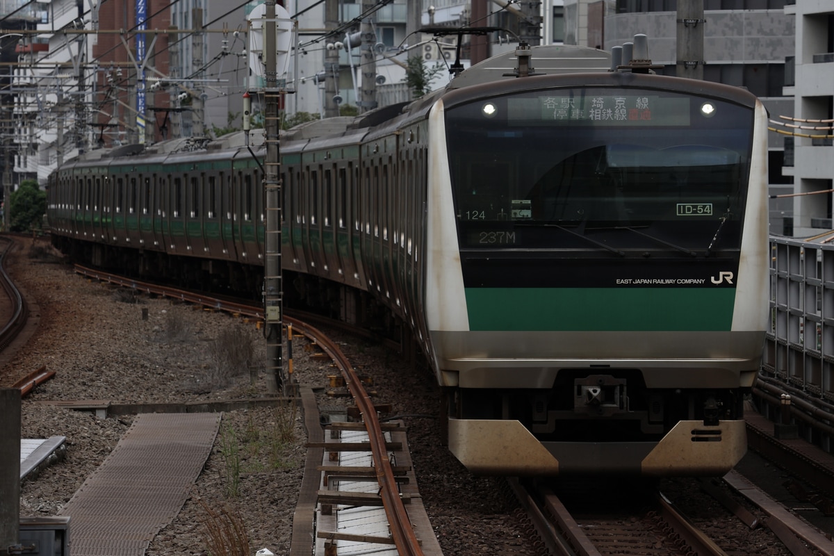 JR東日本 川越車両センター E233系 ハエ124編成