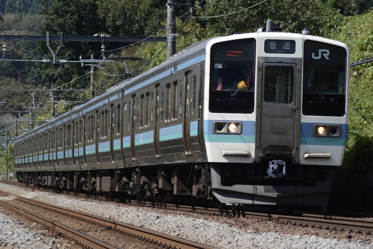 JR東日本 長野総合車両ベース 211系 ナノN603編成